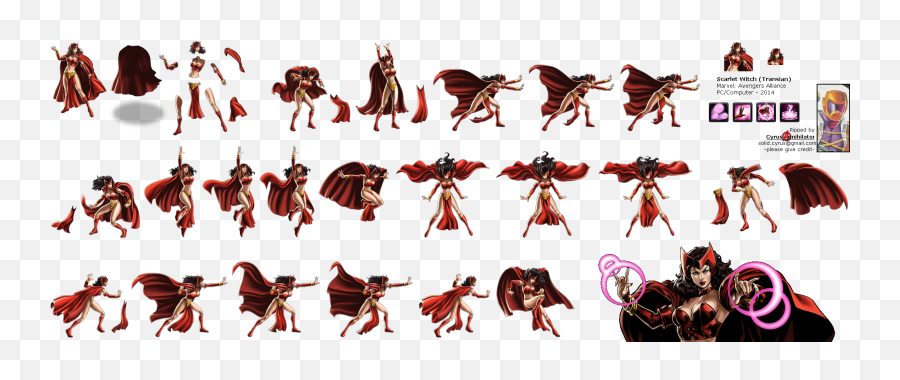 Pc Computer - Marvel Avengers Alliance Scarlet Witch Marvel Avengers Alliance Scarlet Witch Png,Scarlet Witch Transparent