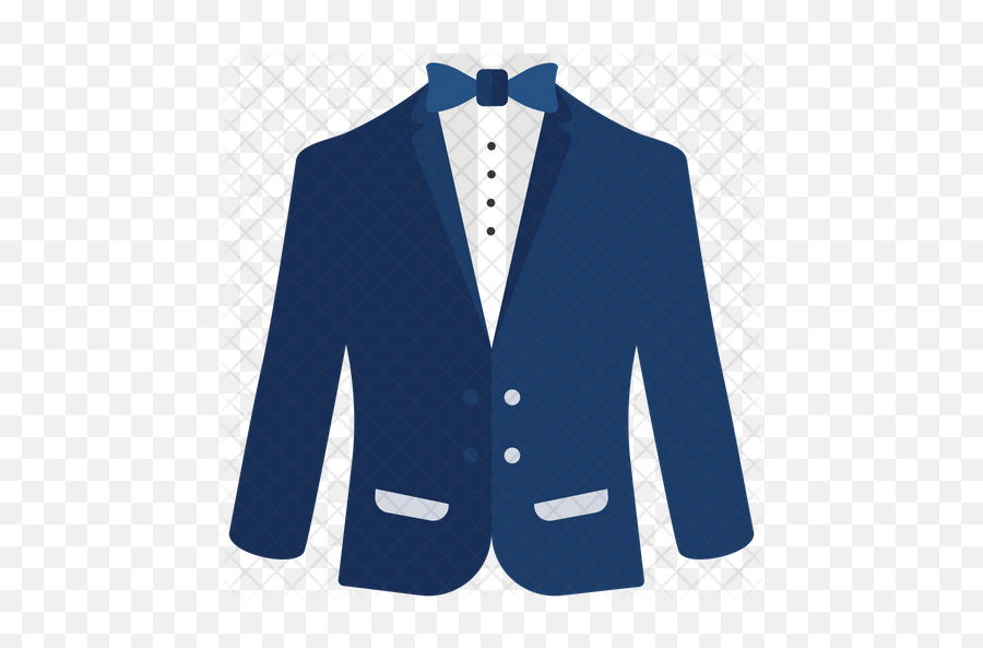 Suit And Tie Outfit Icon Of Flat Style - Tuxedo Png,Suit And Tie Png