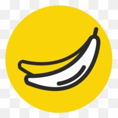 Banana Fruit Healthy Vegetable Yellow Icon - Food Logo Png