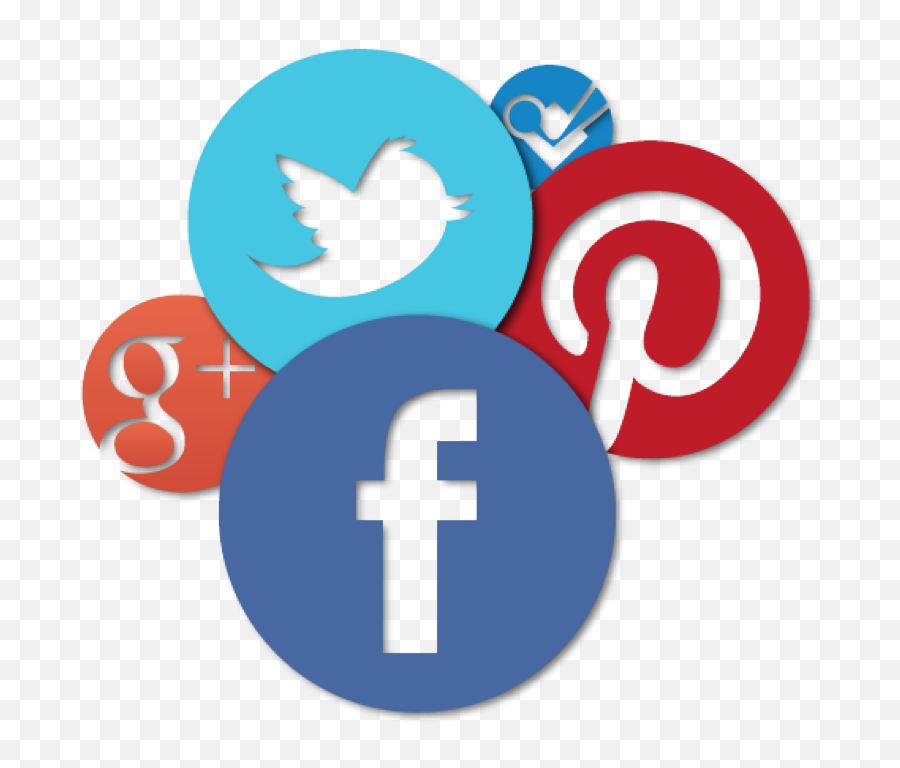 Logos - Facebook Twitter Instagram Google Plus Logo Full Social Media Transparent  Background Png,Images Of Facebook Logos - free transparent png images -  