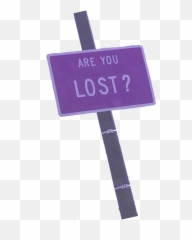 Violet Aesthetic Tumblr Sign Png Polyvore Purple - Transparent Purple Aesthetic Png,Aesthetic Png Tumblr