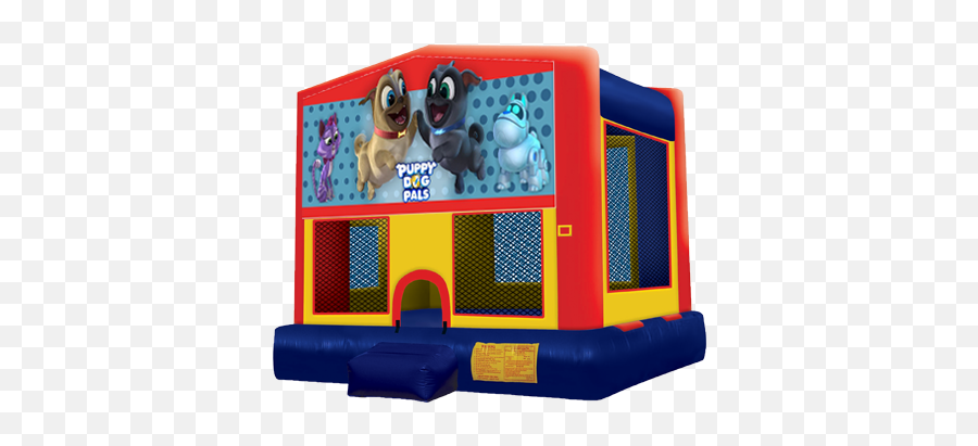 Puppy Dog Pals Modular Bounce House Inflatable Bouncer Rental - Bounce House Video Games Png,Puppy Dog Pals Png