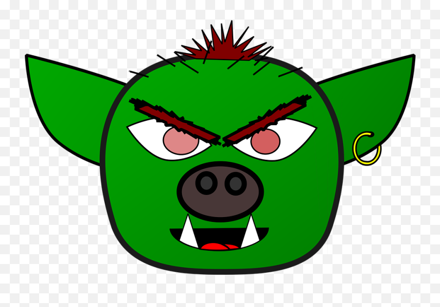 Scary Orc Png U0026 Free Orcpng Transparent Images 8384 - Monster Head Transparent,Hobgoblin Png
