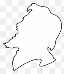 Person Yelling Outline Png Clip Arts For Web - Illustration