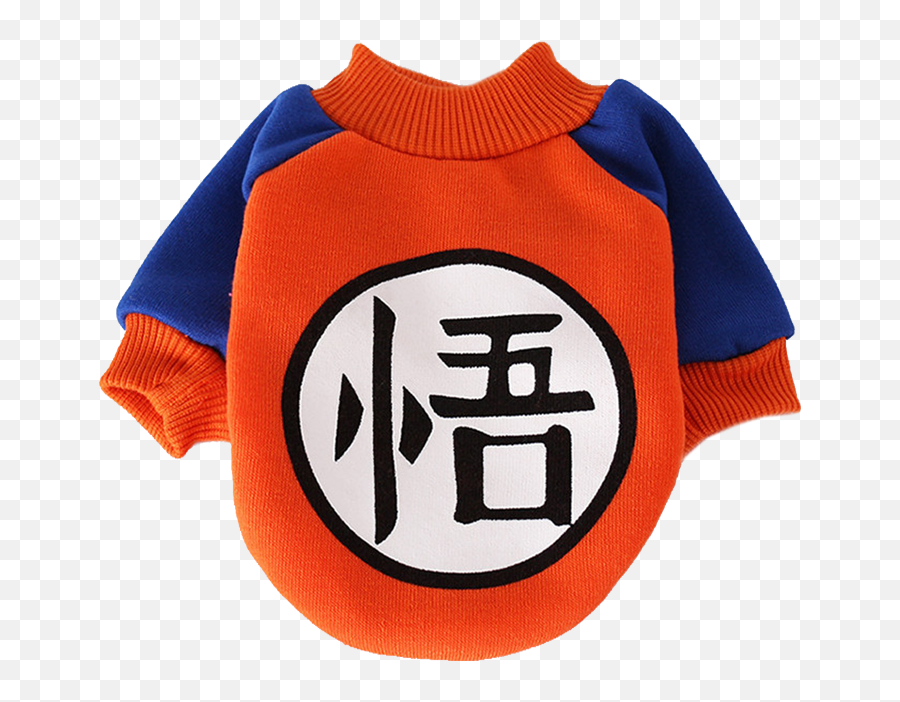 Dragon Ball Z Goku Dog Costume Pet Threads - Dragon Ball Z Dog Shirt Png,Dragon Ball Z Logo Transparent