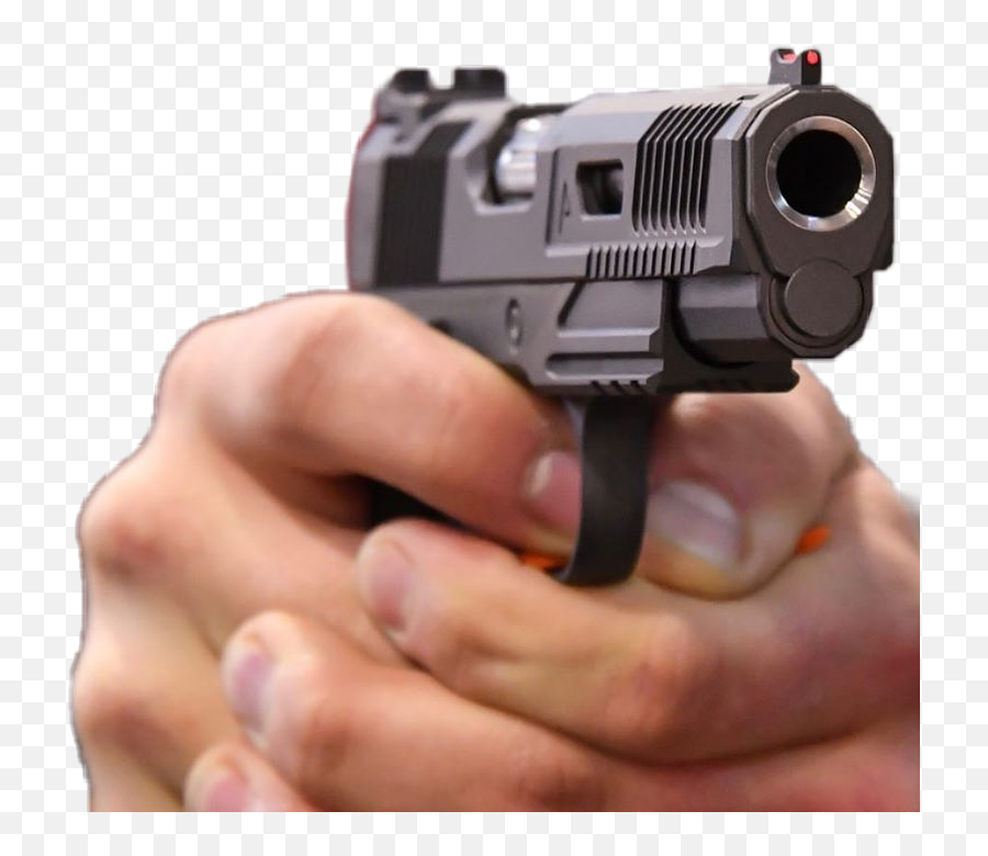 Hand Gun Handgun Pistol Pointing Sticker By Lloyd Png Finger