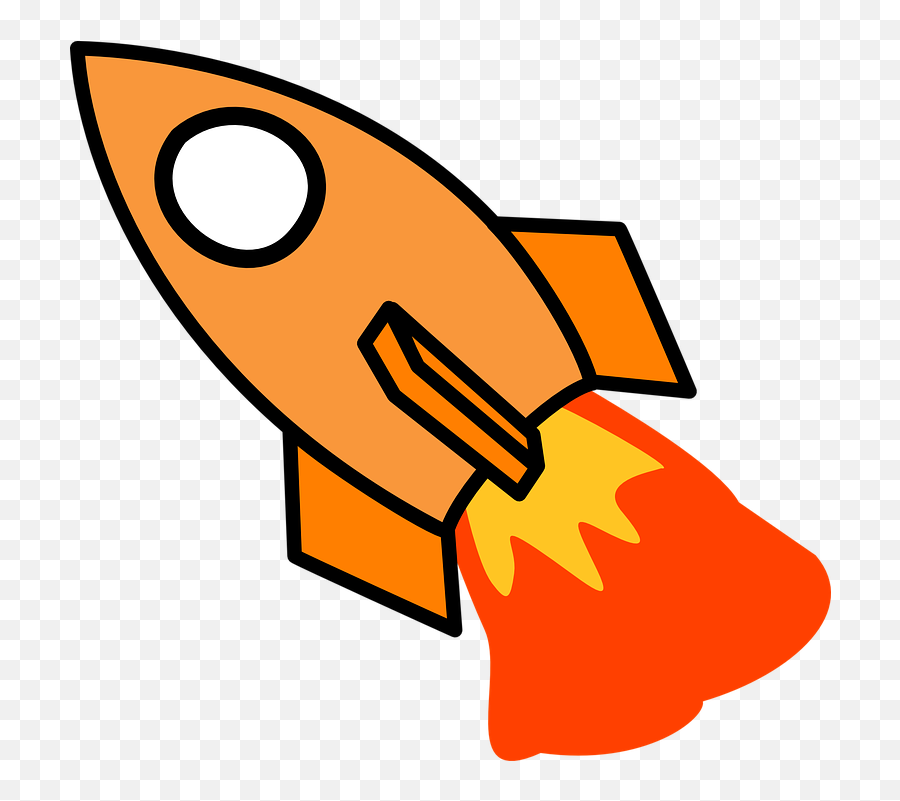 Cartoon Fire 1 Buy Clip Art - Rocket Ship Cut Out Rocket Clip Art Png,Fire Clipart Transparent