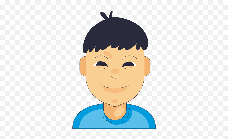 Thin Eyebrows Narrow Nose Young Boy - Cartoon Boy Without Eyebrow  Png,Eyebrows Png - free transparent png images 