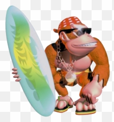 Funky Kong Png Image - Funky Kong Donkey Kong Country,Funky Kong Png