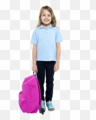 Young Girl Student Png Image For Free - Transparent Background