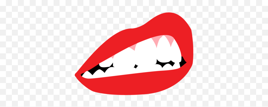 Cartoon Labios Y Dientes Png Transparente - Stickpng Cartoon Lips,Labios Png