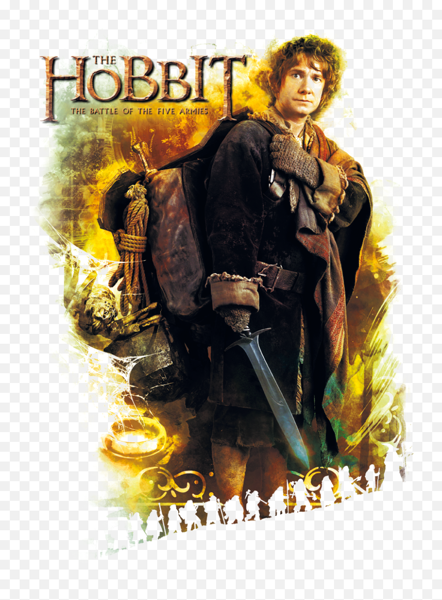 Download The Hobbit Bilbo Youth Hoodie - Bilbo Baggins Png,The Hobbit Png