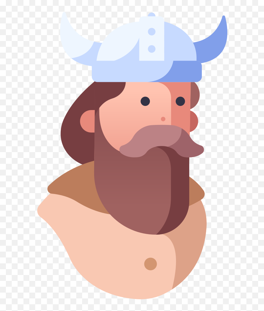 Barbarian Beard Fantasy Helmet Man Viking Warrior Icon - Villager Icon Png,Barbarian Png