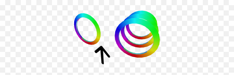 Sonic Heroes Rainbow Ring - Roblox Circle Png,Sonic Ring Png