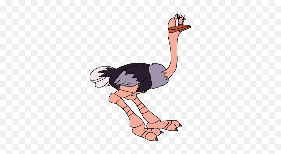 Allivia The Ostrich Parody Wiki Fandom - Cartoon Png,Ostrich Png