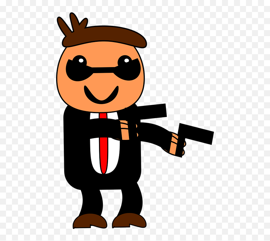 Gangster Mafia Robbery - Free Vector Graphic On Pixabay Clipart Spies Png,Gangster Transparent