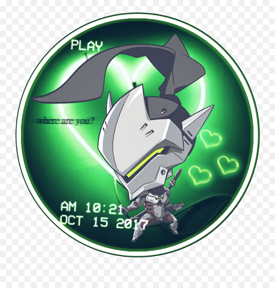 Download Overwatch Genji Icon Ninja Overwatchicon - Cartoon Genji Png,Overwatch Genji Png