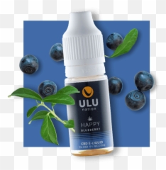 Ulu 5 Blueberry Cbd E - Liquid 500mg10ml Ulu Cbd Blueberry Png,Blueberry Png