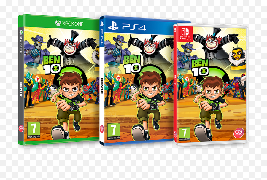 Ben 10 - Outright Games Ben 10 For Nintendo Switch Png,Ben 10 Png