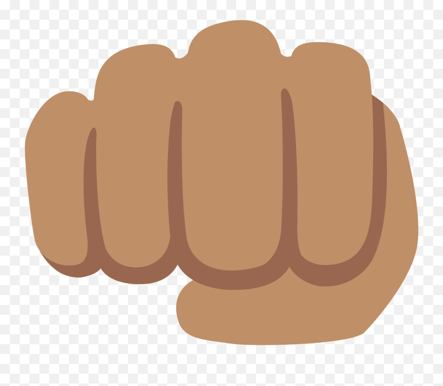 Download Open - Brown Fist Emoji Transparent Background Png,Fist Bump Png