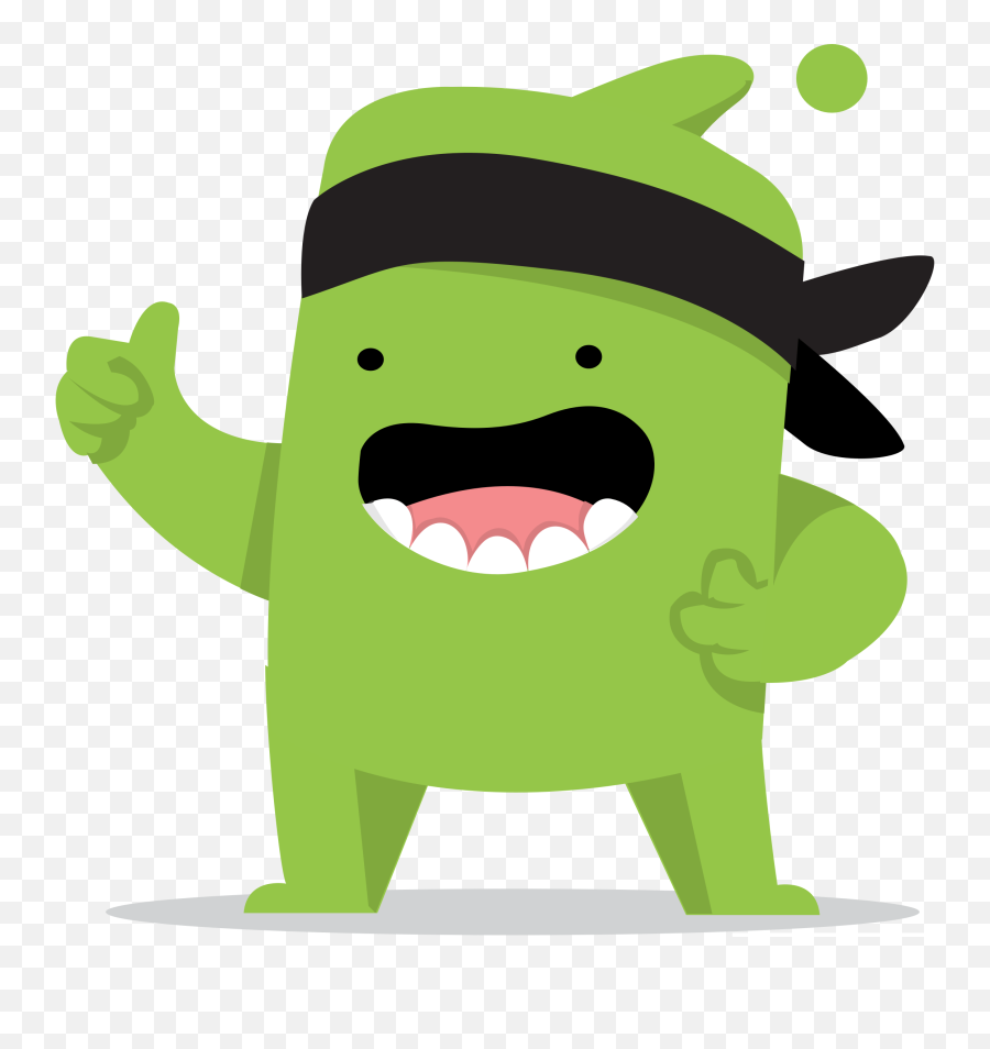 Green Monster Png - Class Dojo Ipad,Monster Mouth Png
