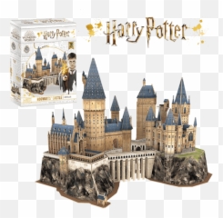 Hogwarts Castle Medium Size Set Model - Harry Potter Castle 3d Puzzle Png,Hogwarts Castle Png