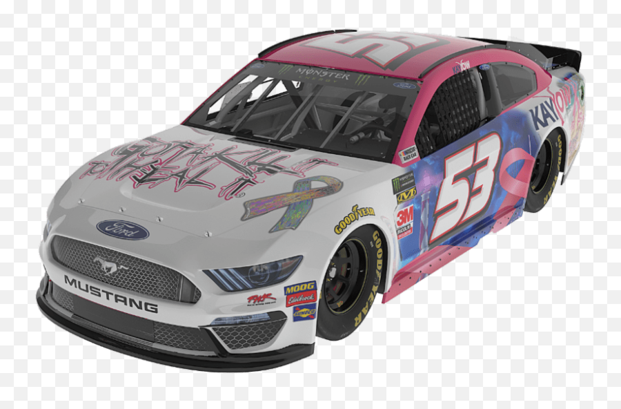 Rick Ware Racing To Feature Kay Yow - Rick Ware Racing Shark Png,Nascar Png