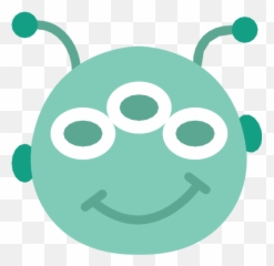 Alien Vector Svg Icon - Faint png