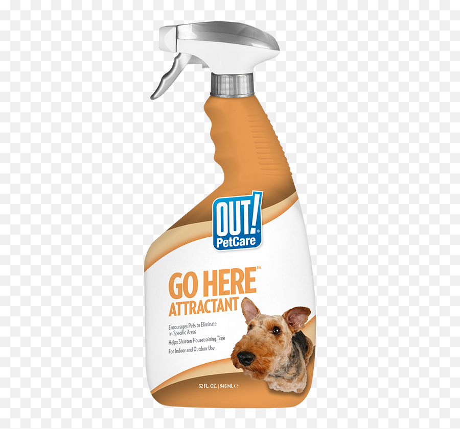 Go Here Attractant Dog Training Spray Out Petcare - Out Oxy Fast Stain Odor Remover Png,Dog Filter Png