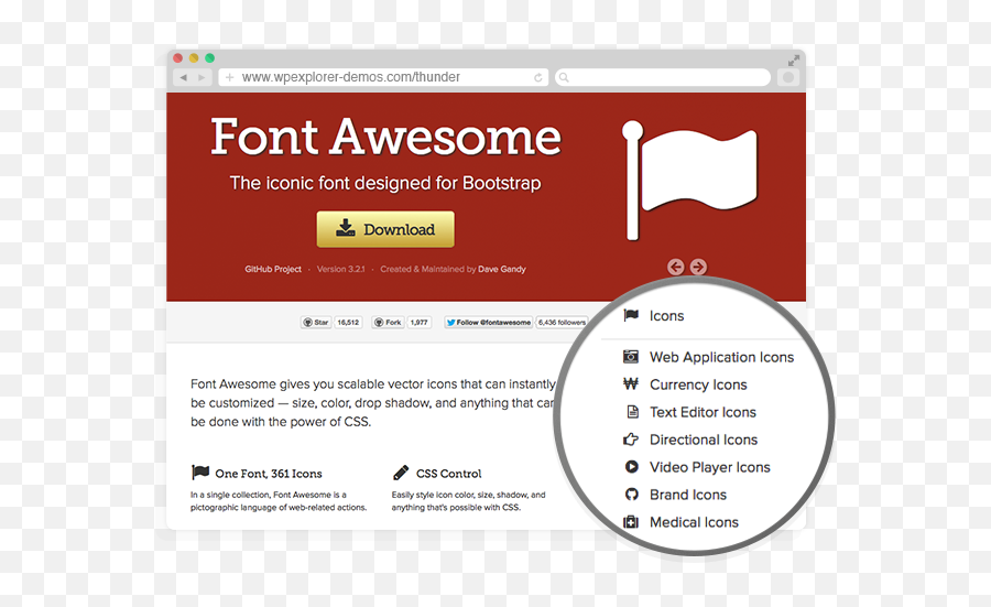 Font Awesome Integration - Navigation Icon Font Awesome Png,Font Awesome Png