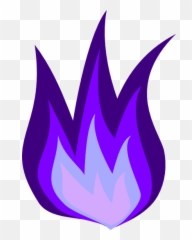 Purple Flame Png 2 Image - Fire Transparent Background