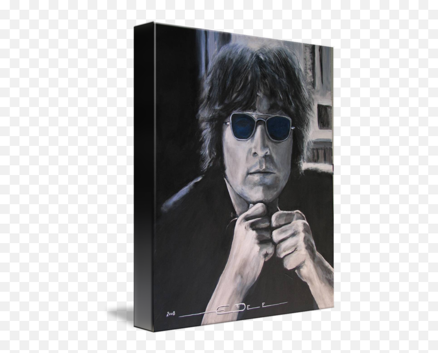 John Lennon Intimate - Full Rim Png,John Lennon Png