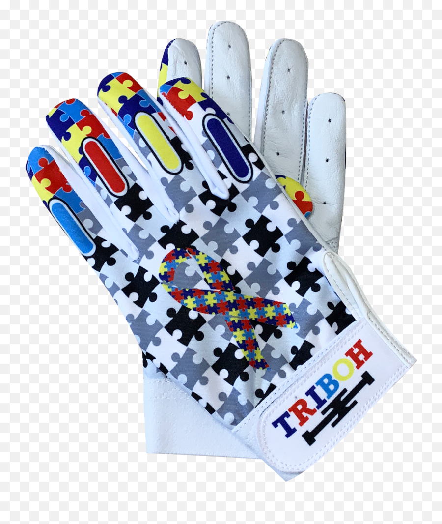 Vortex Batting Gloves Autism Awareness - Autism Awareness Batting Gloves Png,Autism Awareness Png