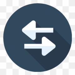Sort Swap Vector Svg Icon 14 - PNG Repo Free Icons Circle