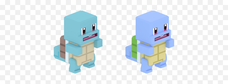 Mobile - Pokémon Quest 007 Squirtle The Models Resource Fictional Character Png,Squirtle Transparent