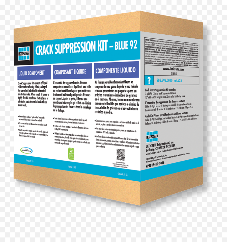Crack Suppression Kit Laticrete - Horizontal Png,Transparent Cracks
