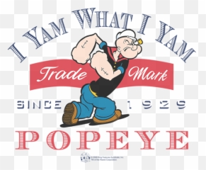 Popeye - I Yam What TShirt png