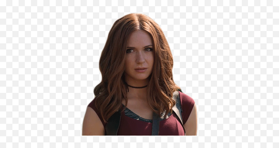 Confused Concerned Gif - Shoulder Length Png,Karen Gillan Icon