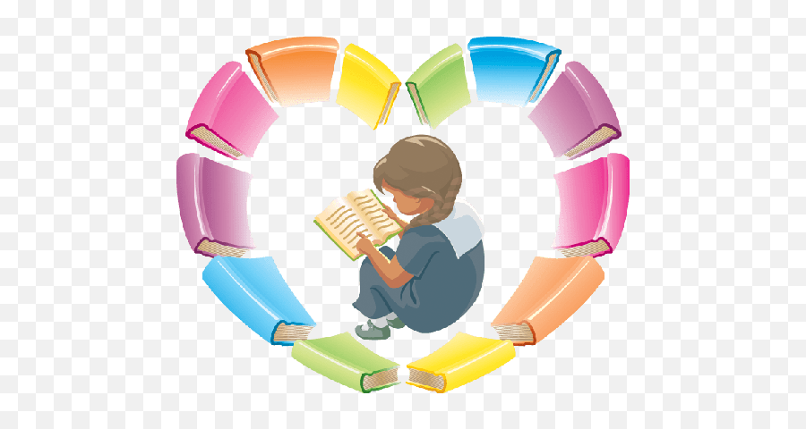 Reading Books Clipart Png 1 Image - Love Reading Book Clipart,Books Clipart Png