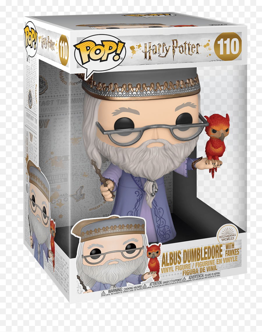 Albus Dumbledore With Fawkes Inch - Funko Pop Harry Potter Png,Dumbledore Png