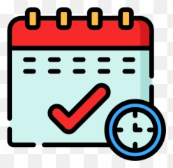 Calendar Free Vector Icons Designed By Freepik - Png,School Flat Icon