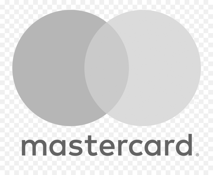 Mastercard - Mastercard Logo Grayscale Full Size Png Mastercard Grey Logo Png,Mastercard Icon