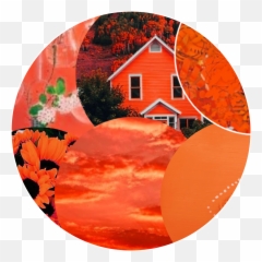 Download Peach Aesthetic Anime Icon Circle Png