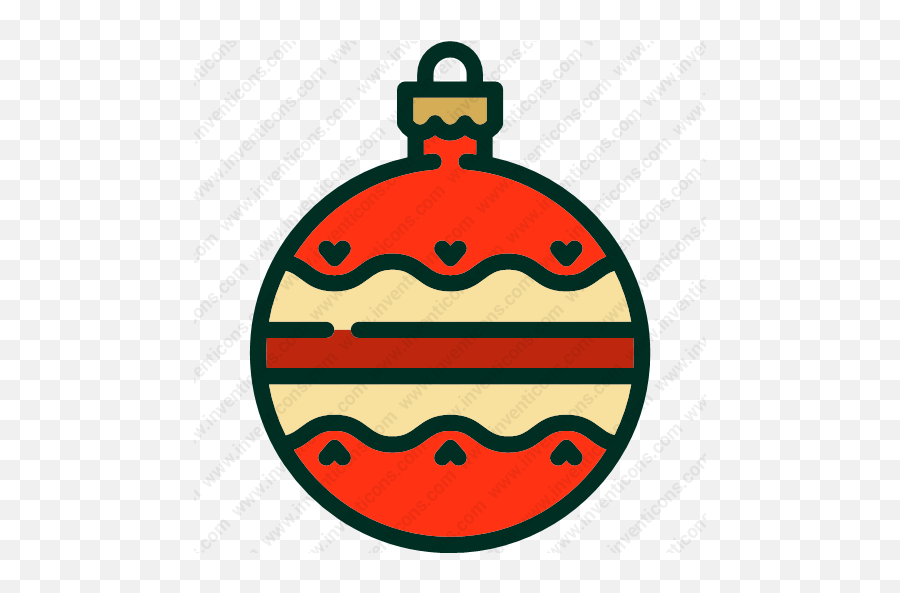 Download Christmas Ball Decoration Toys 5 Vector - Christmas Colour Icon Png,Christmas Icon Pack