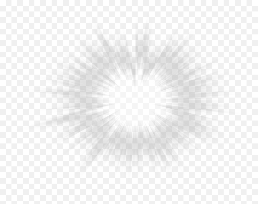 White Light Burst Png 1 Image - Monochrome,White Light Transparent