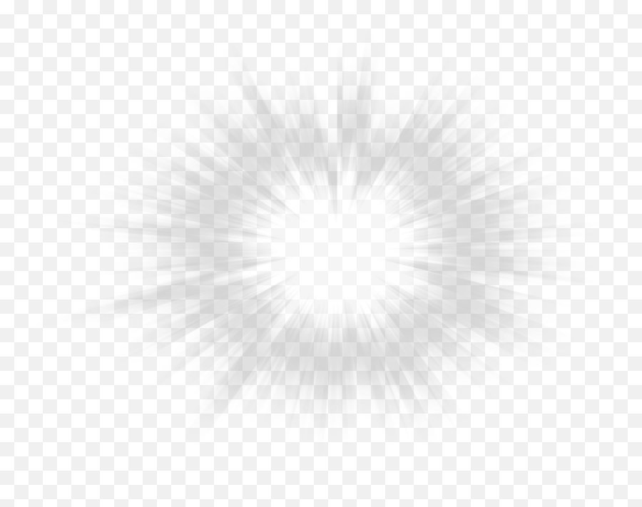 White Light Burst Png 1 Image - Monochrome - free transparent png