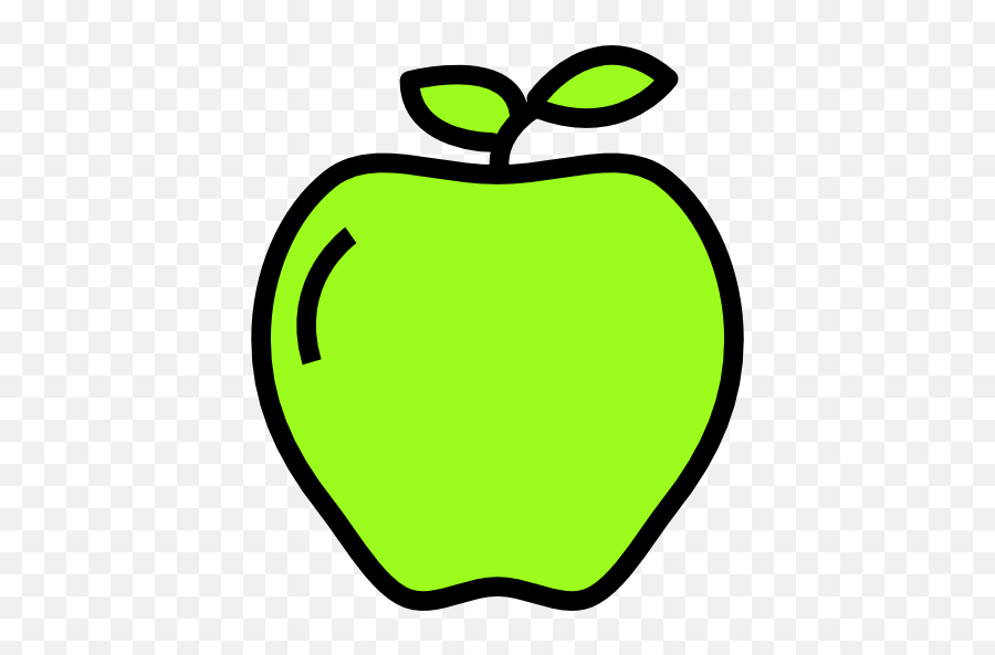 Apple - Free Food Icons Fresh Png,Green Apple Icon