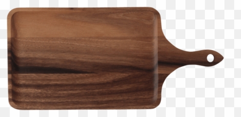Wooden Cutting Plate Board Dark Brown - png