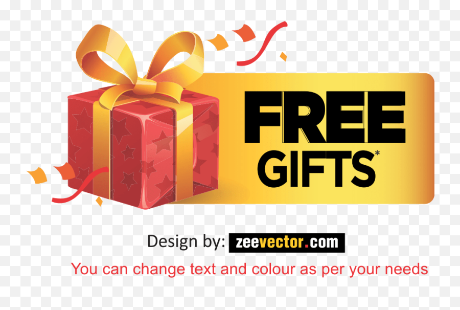 Gift Box Vector - Free Vector Design Cdr Ai Eps Png Svg Free Gift Vector Png,Gift Card Icon Vector