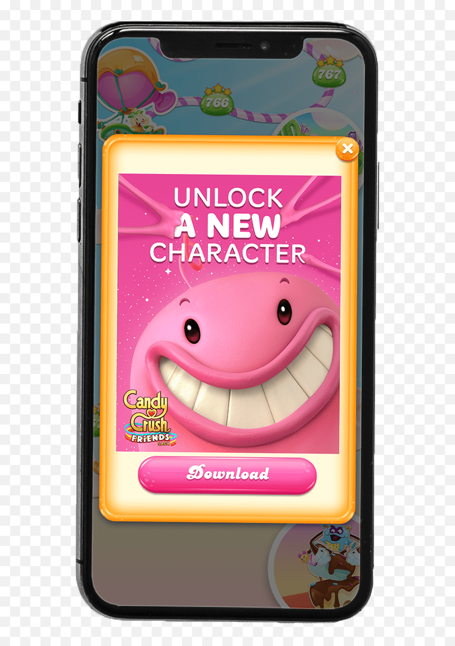Bubble Gum Troll Event - Candy Crush Friends On Behance Smartphone Png,Candy Crush App Icon